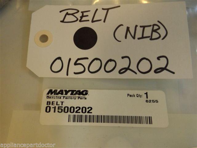 Maytag Whirlpool Washer 01500202 Belt NEW IN BOX Maytag Whirlpool Washer 01500202 Belt NEW IN BOX